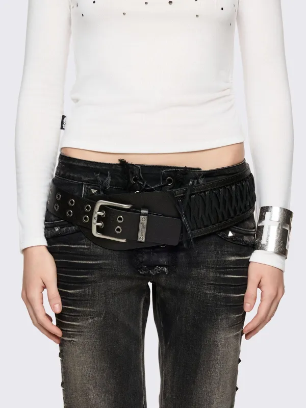 Jax Wide Belt made by Minga London