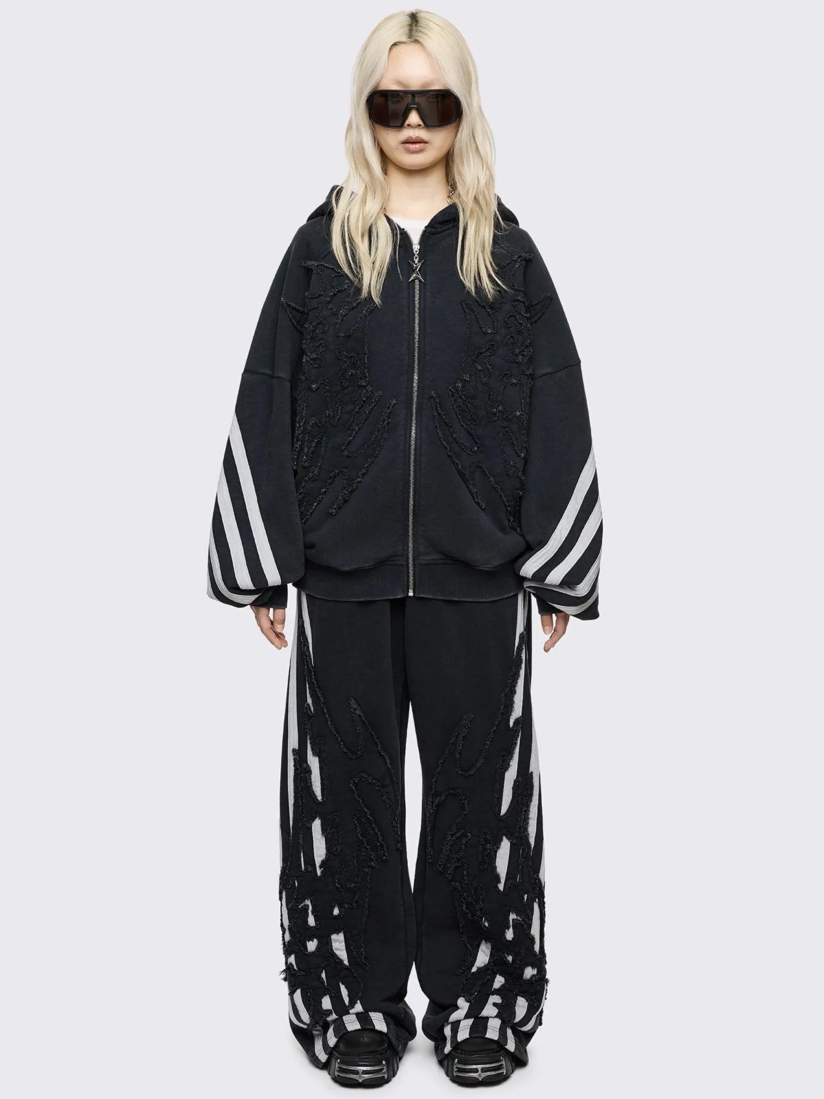 Dub Zip Up Hoodie sold by Minga London product image thumbnail 2