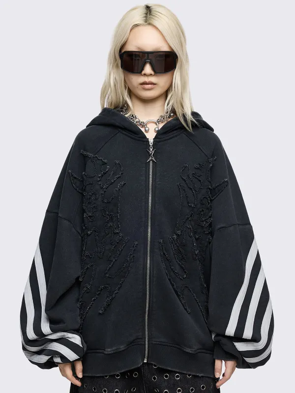 Dub Zip Up Hoodie made by Minga London