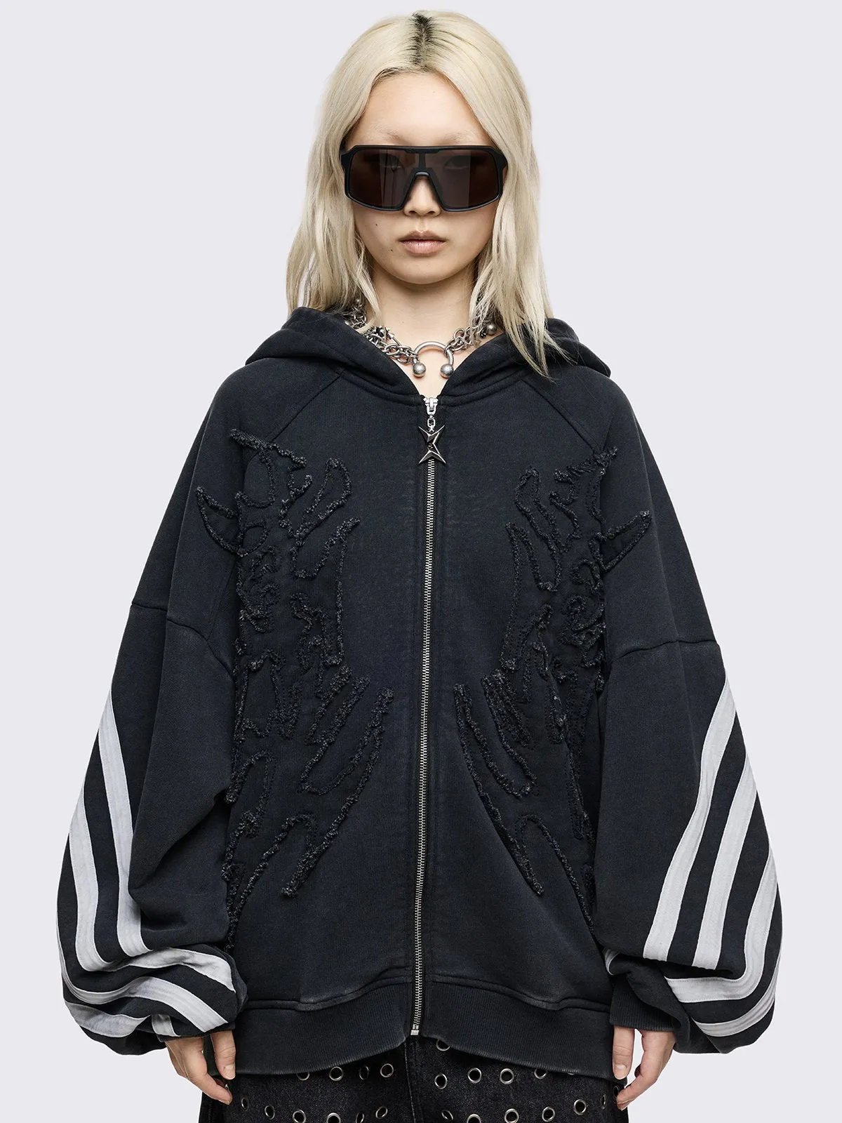Dub Zip Up Hoodie sold by Minga London