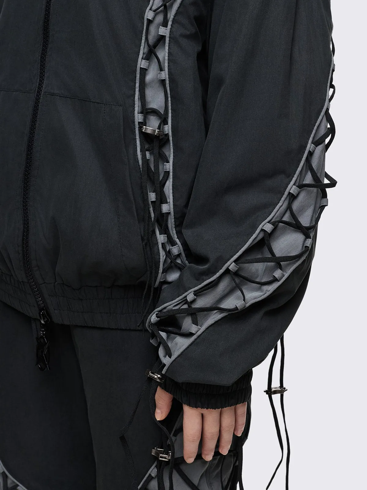 Tangle Windbreaker Jacket sold by Minga London product image thumbnail 4