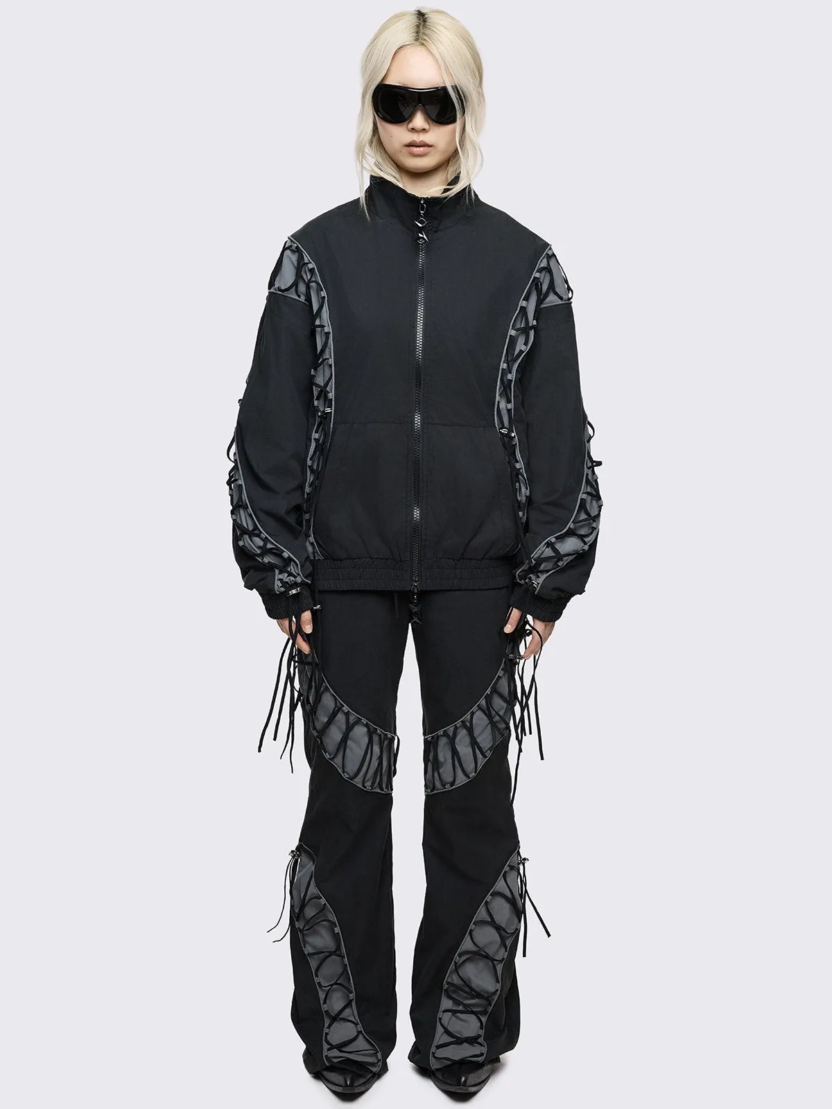 Tangle Windbreaker Jacket sold by Minga London product image thumbnail 3