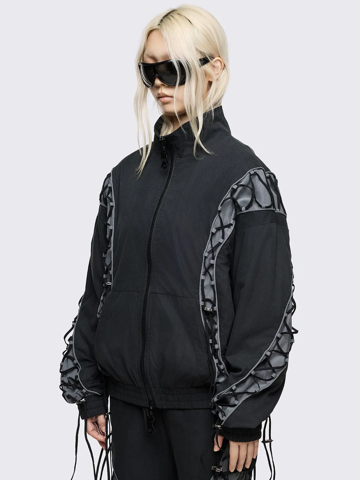 Tangle Windbreaker Jacket sold by Minga London product image thumbnail 2