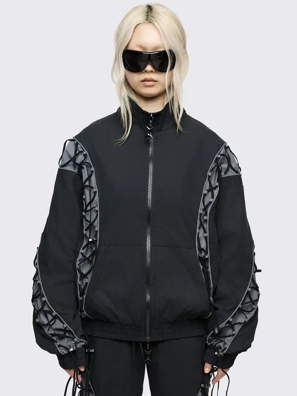 Tangle Windbreaker Jacket made by Minga London