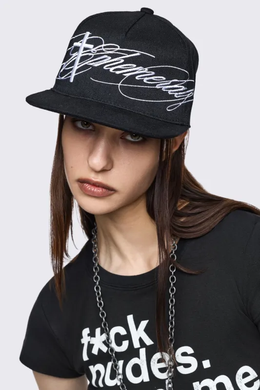 Ephemeral Embroidered Cap made by Minga London