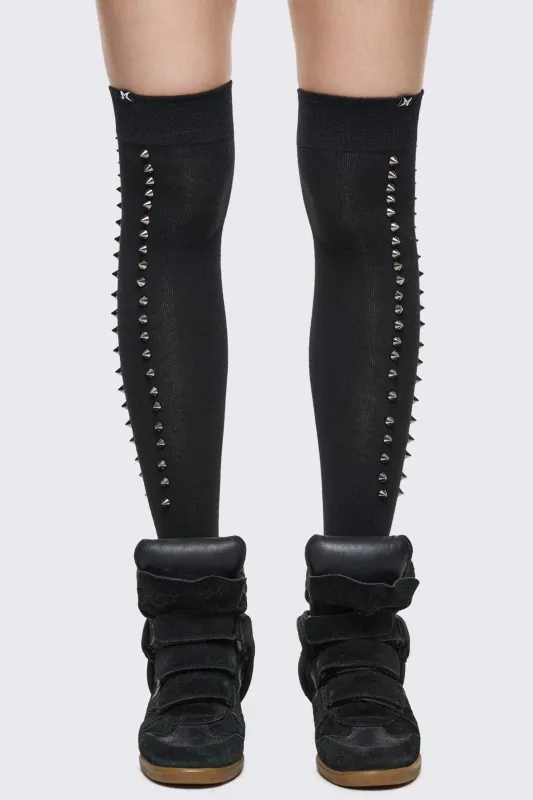 Sharp Thigh Highs made by Minga London