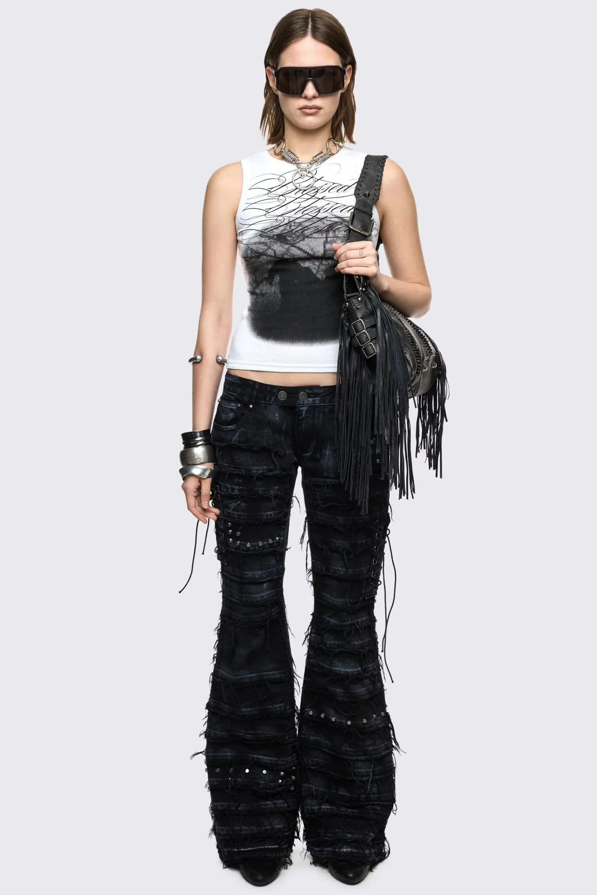 Dash Flared Jeans sold by Minga London product image thumbnail 2