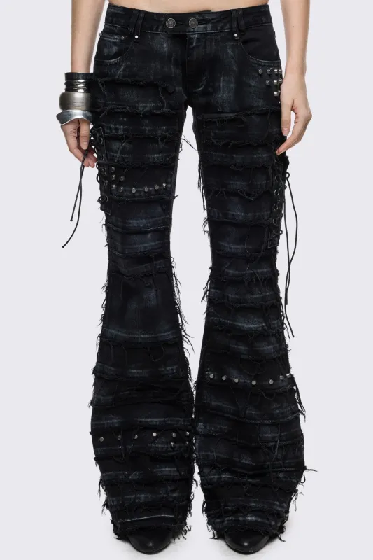 Dash Flared Jeans made by Minga London