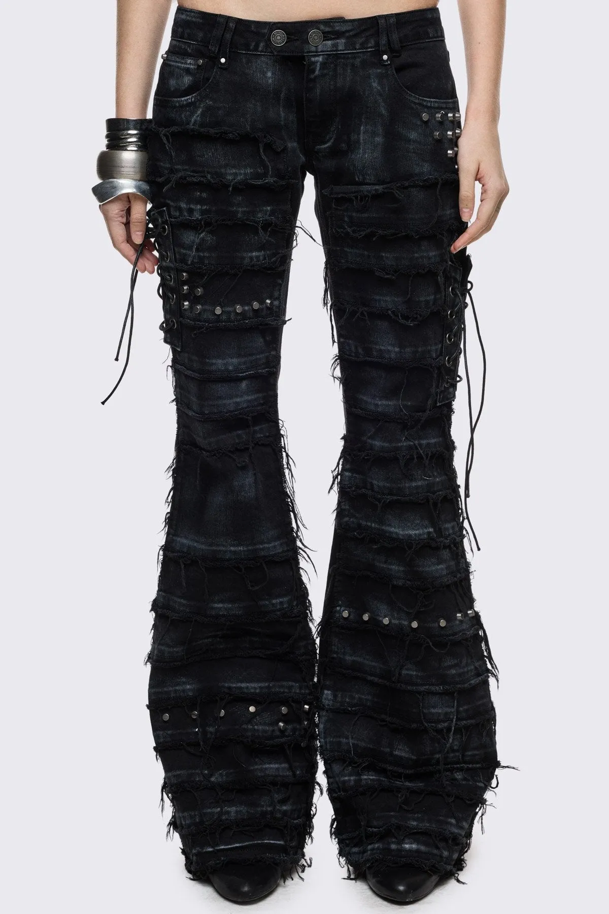 Dash Flared Jeans sold by Minga London