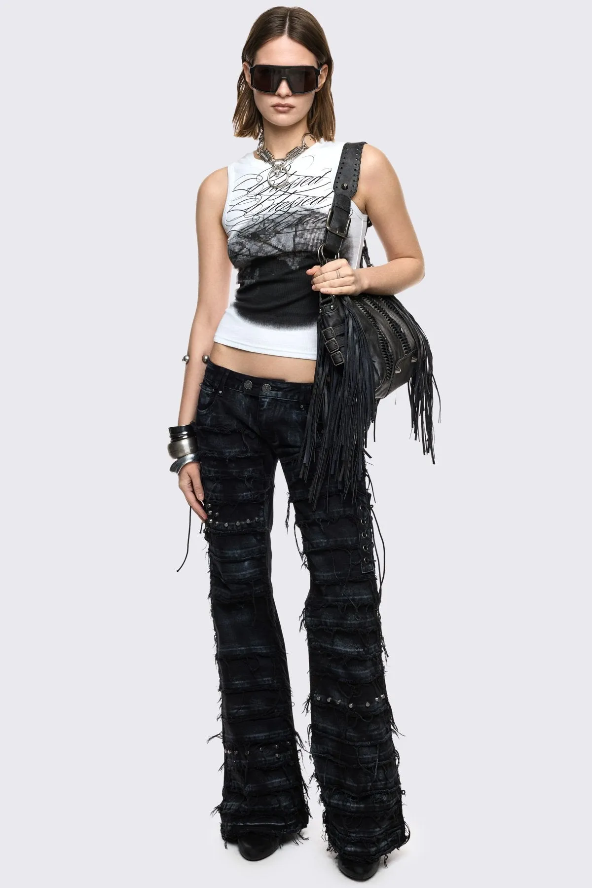 Dash Flared Jeans sold by Minga London product image thumbnail 5