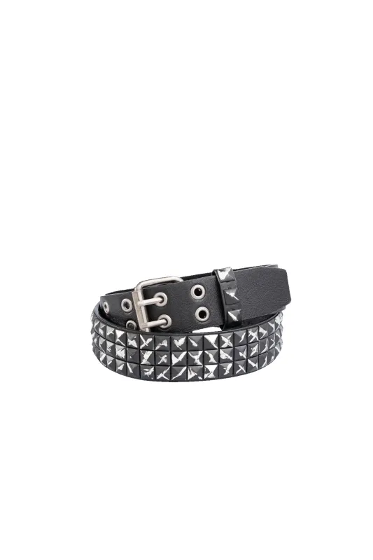 Brutal Square Studded Belt made by Minga London