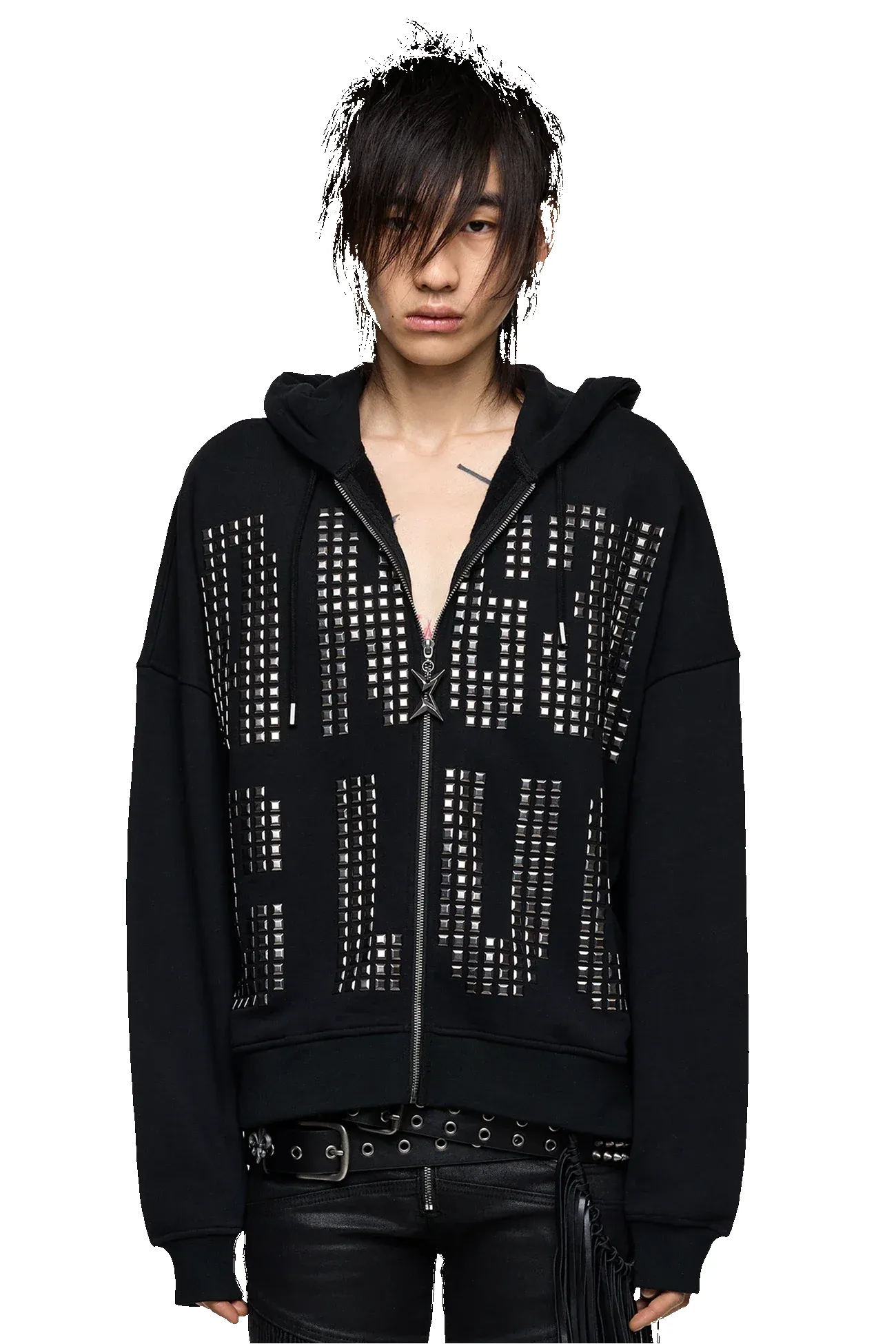 Angel Club Zip Up Hoodie sold by Minga London product image thumbnail 5