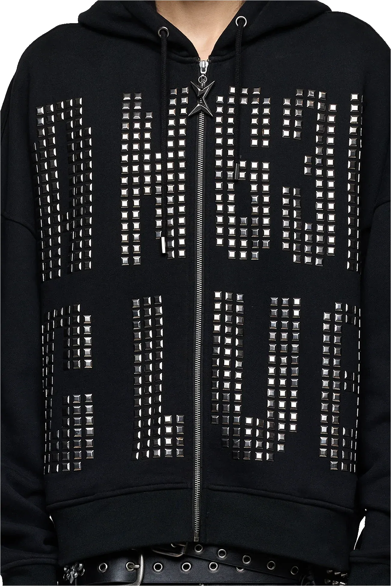 Angel Club Zip Up Hoodie sold by Minga London product image thumbnail 3