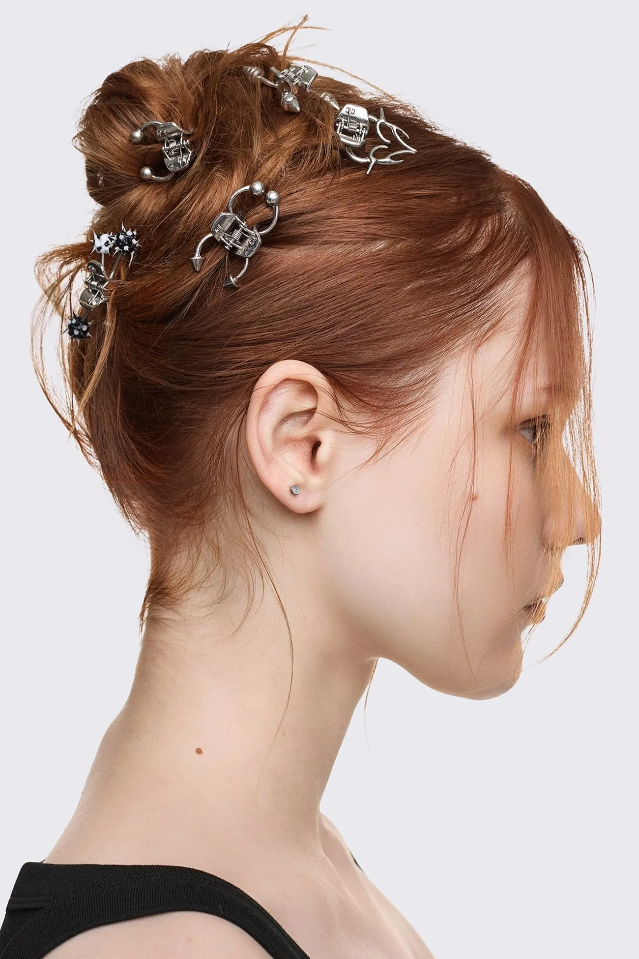 Pierce It Studs Hair Clips sold by Minga London product image thumbnail 3