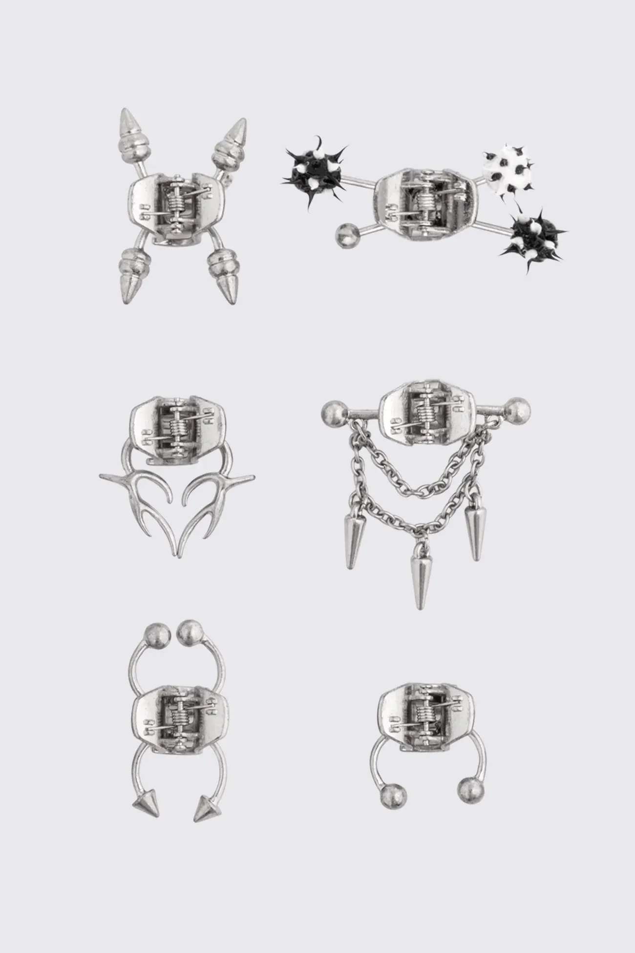 Pierce It Studs Hair Clips sold by Minga London product image thumbnail 2