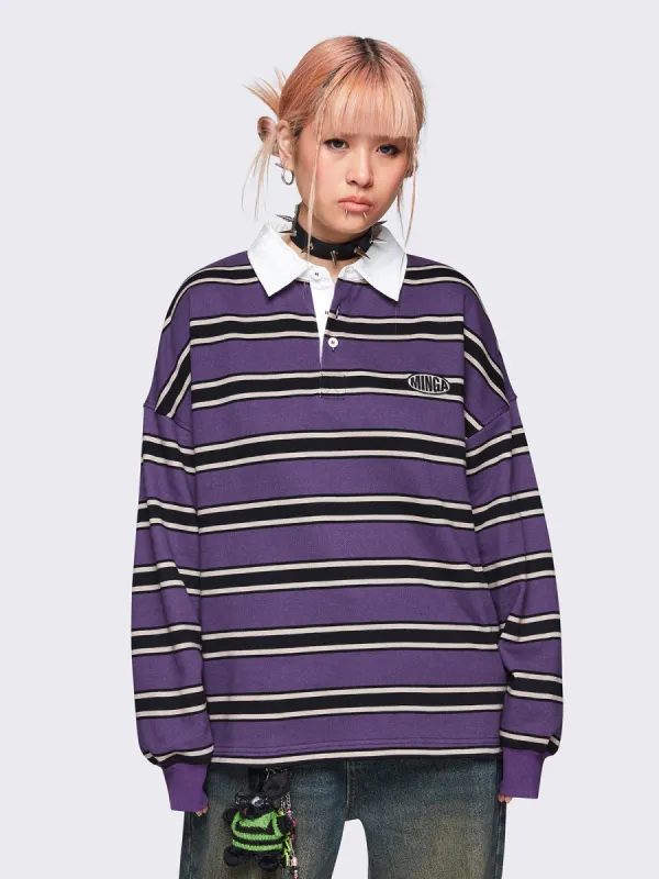 Riley Striped Polo sold by Minga London