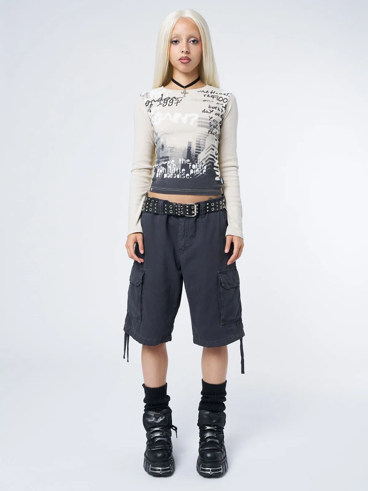 1997 Graphic Long Sleeve Top sold by Minga London product image thumbnail 2
