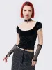 Laurel Velvet Corset Top sold by Minga London