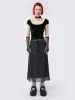 Laurel Velvet Corset Top sold by Minga London