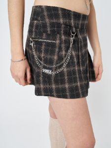 Cheer Plaid Mini Skirt sold by Minga London