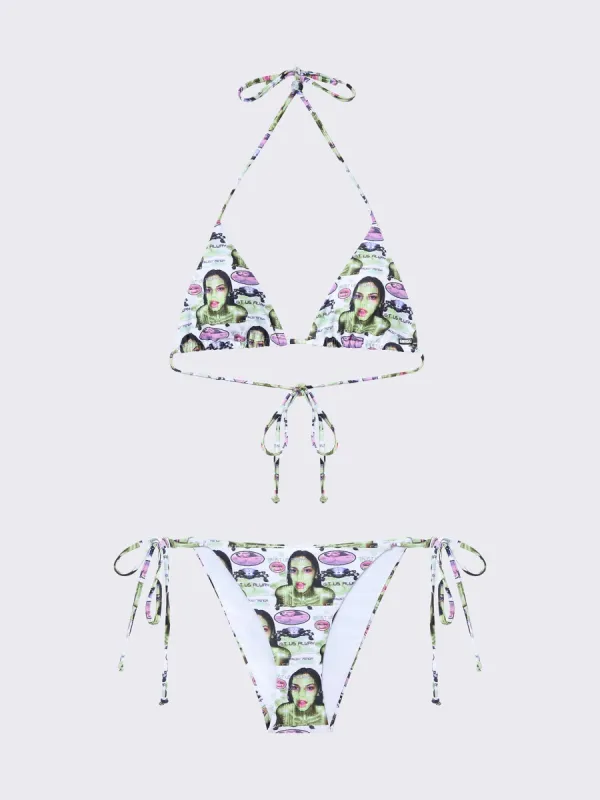 Minga x Pepela NYC Tie Side Bikini Bottoms sold by Minga London