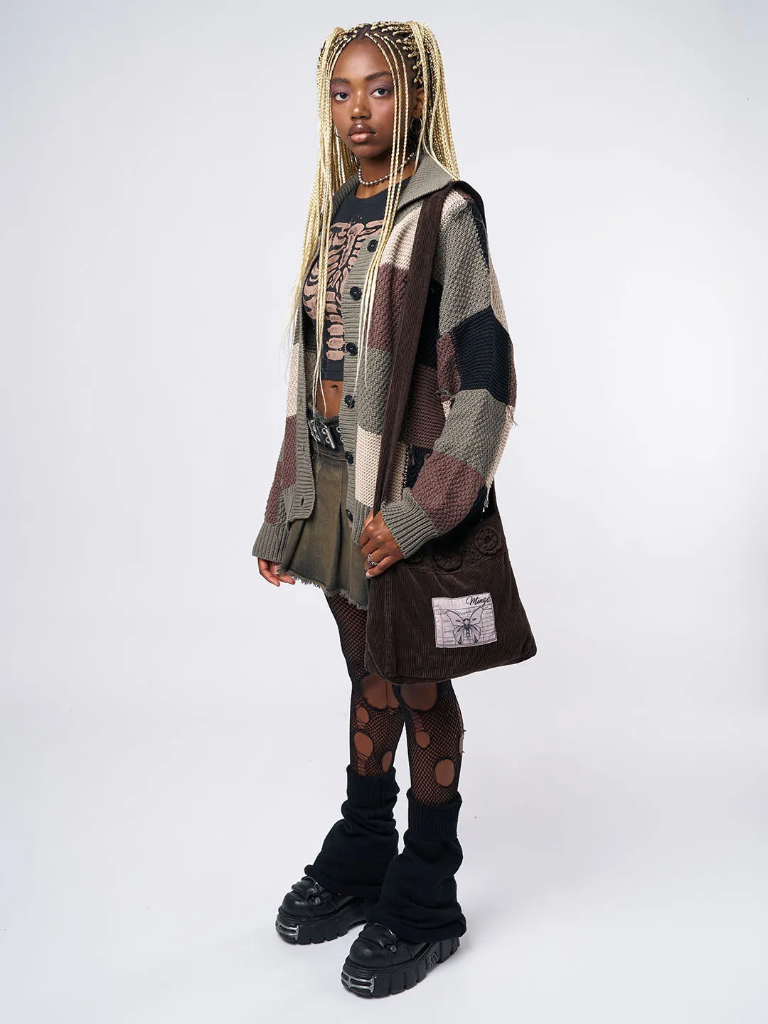 Flora Patchwork Cardigan sold by Minga London product image thumbnail 5