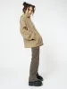 Eli Beige Zip Up Cable Knit Cardigan sold by Minga London