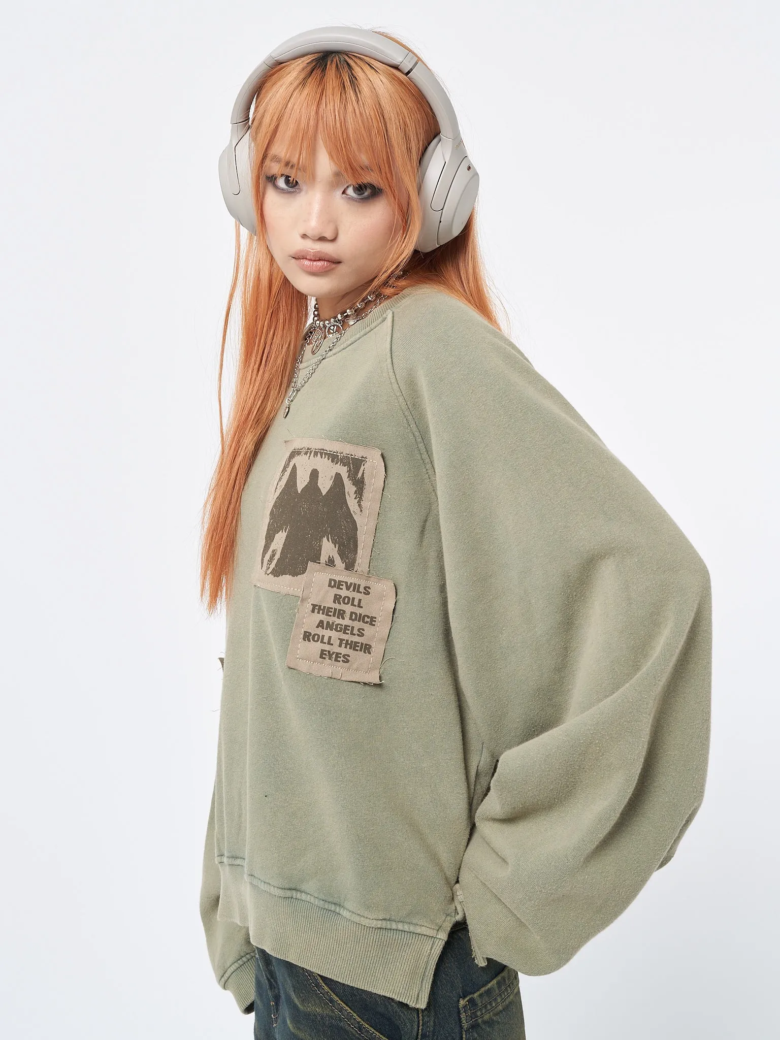 Patch Me Up Sweatshirt sold by Minga London product image thumbnail 2