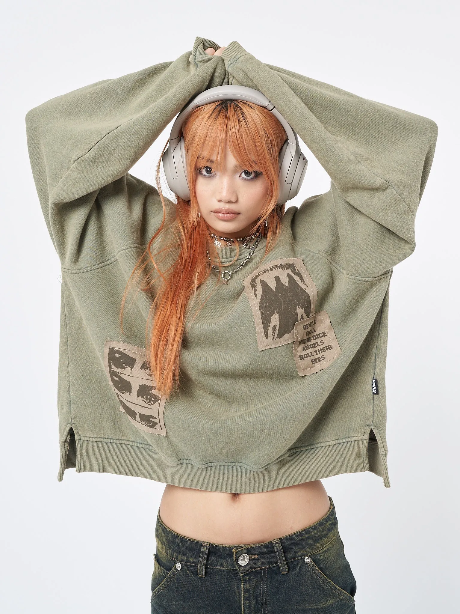 Patch Me Up Sweatshirt sold by Minga London product image thumbnail 4