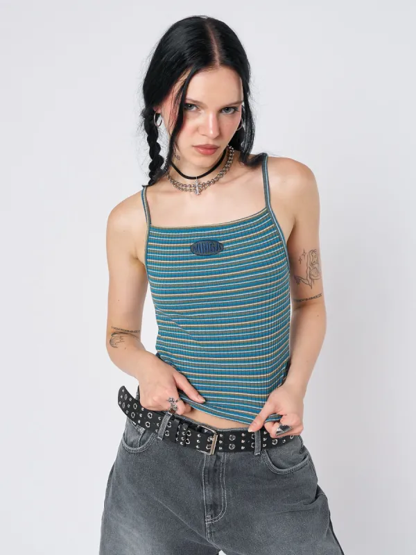 Marina Striped Cami Top sold by Minga London