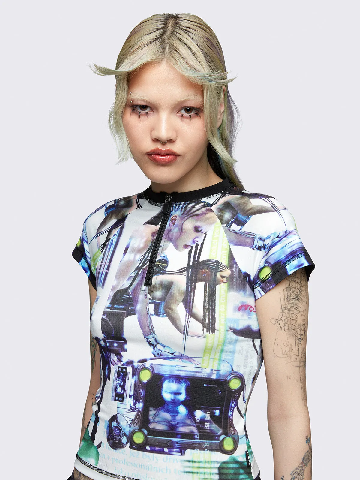 Minga x Pepela NYC Cycling Jersey T-Shirt sold by Minga London product image thumbnail 3