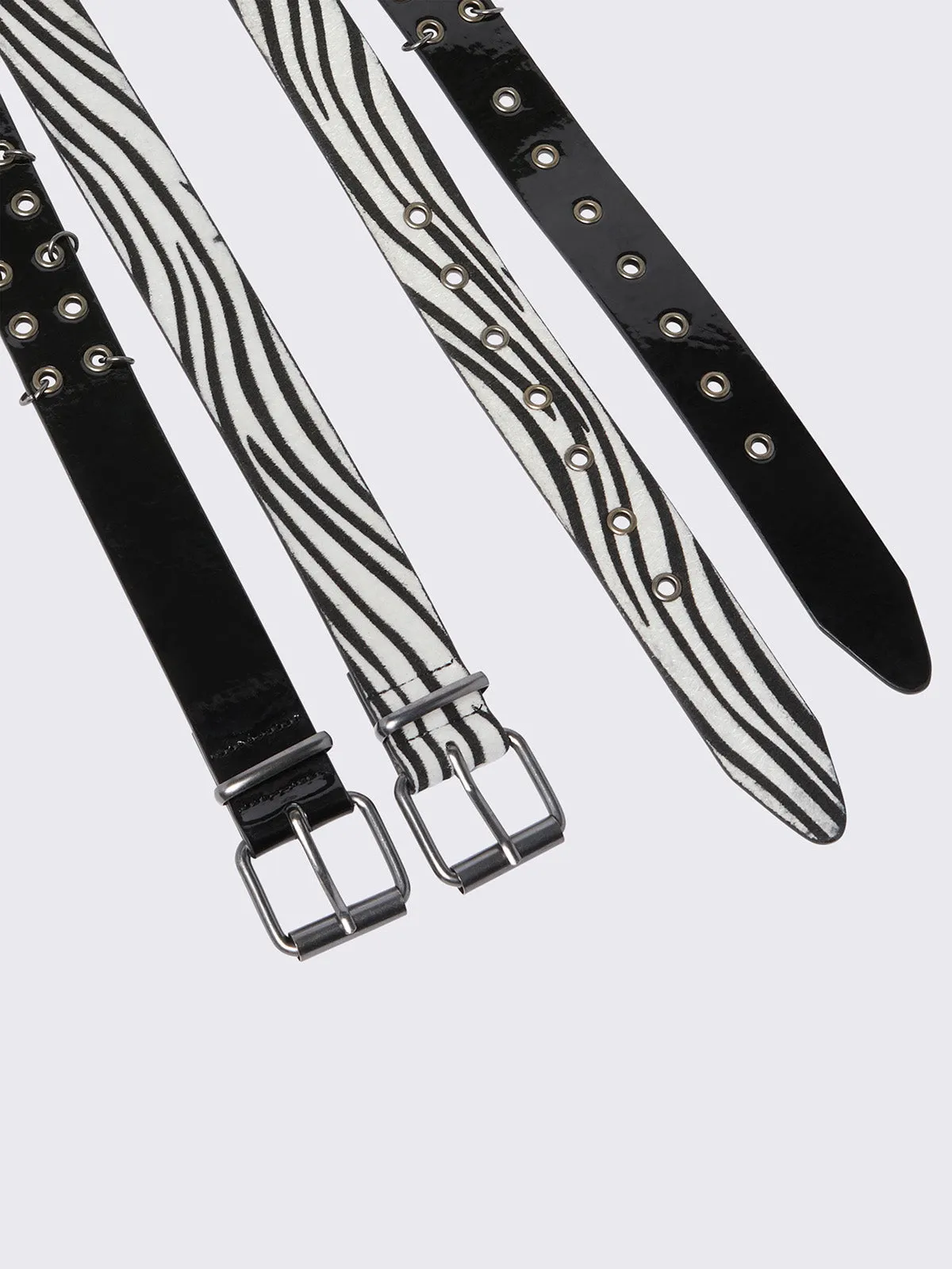 Vixen Zebra 2 Pc Belt Set sold by Minga London product image thumbnail 3