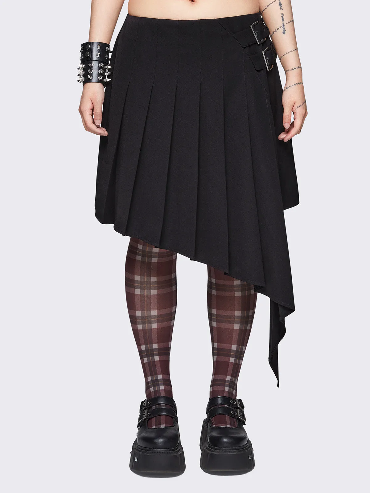 Mad for Plaid Tights sold by Minga London product image thumbnail 3