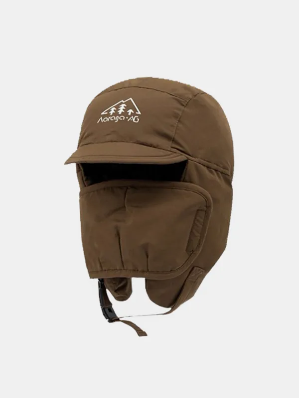Winter Thickened Cold-proof Mask Outdoor Cycling Skiing Warm And Versatile Ear Flight Hat sold by Hoooyi