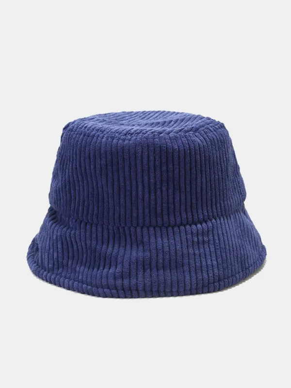Casual Retro Corduroy Fisherman Hat sold by Hoooyi