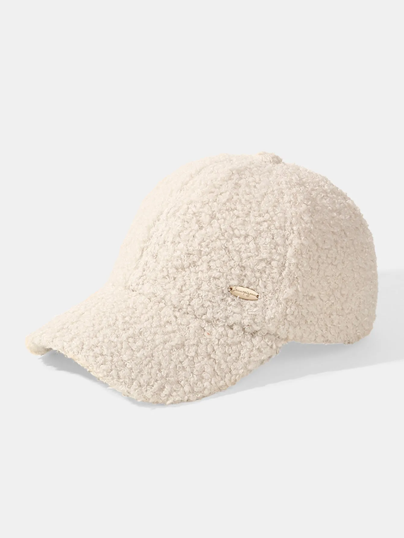 Teddy Fleece Baseball Cap sold by Hoooyi product image thumbnail 5