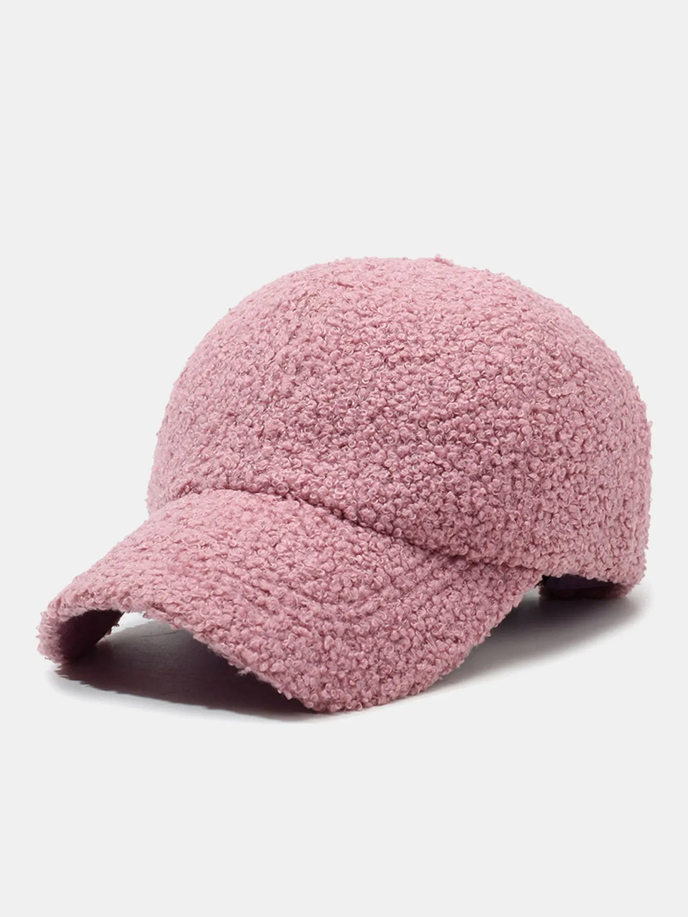 Teddy Fleece Thick Warm Baseball Cap sold by Hoooyi product image thumbnail 5