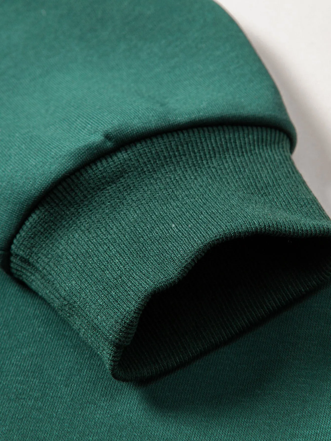 Relax Fit Contrast Color Quarter Zip Sweatshirt sold by Hoooyi product image thumbnail 4