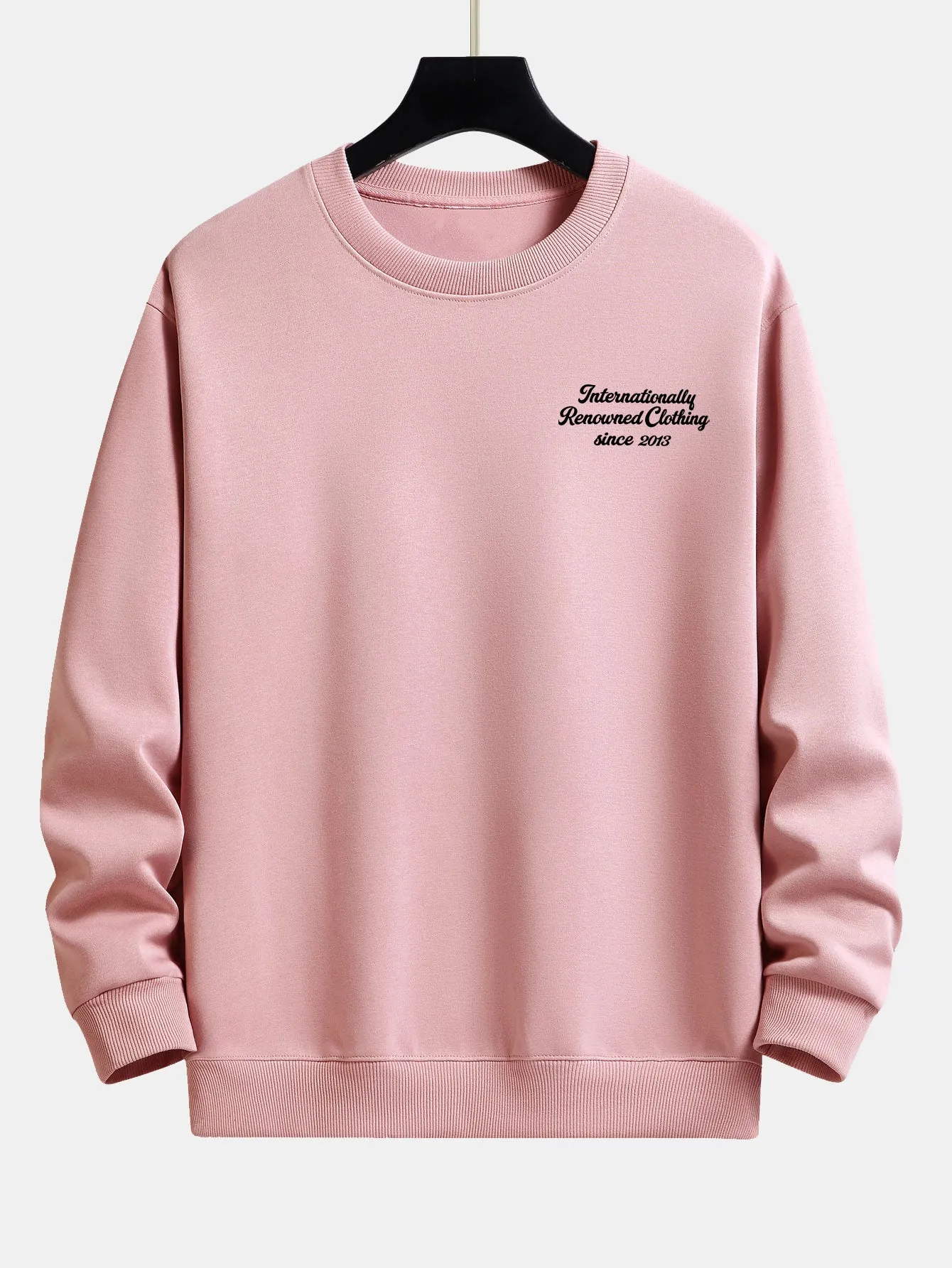 Slogan Print Relax Fit Sweatshirt sold by Hoooyi product image thumbnail 4