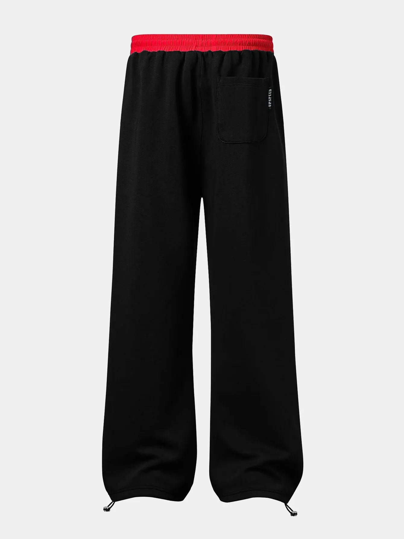 Slogan Print Straight Leg Baggy Sweatpants sold by Hoooyi product image thumbnail 3