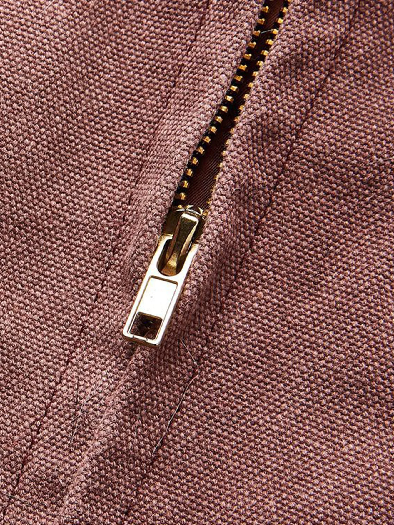 Boxy Faux Fur Collar Hooded Jacket sold by Hoooyi product image thumbnail 5