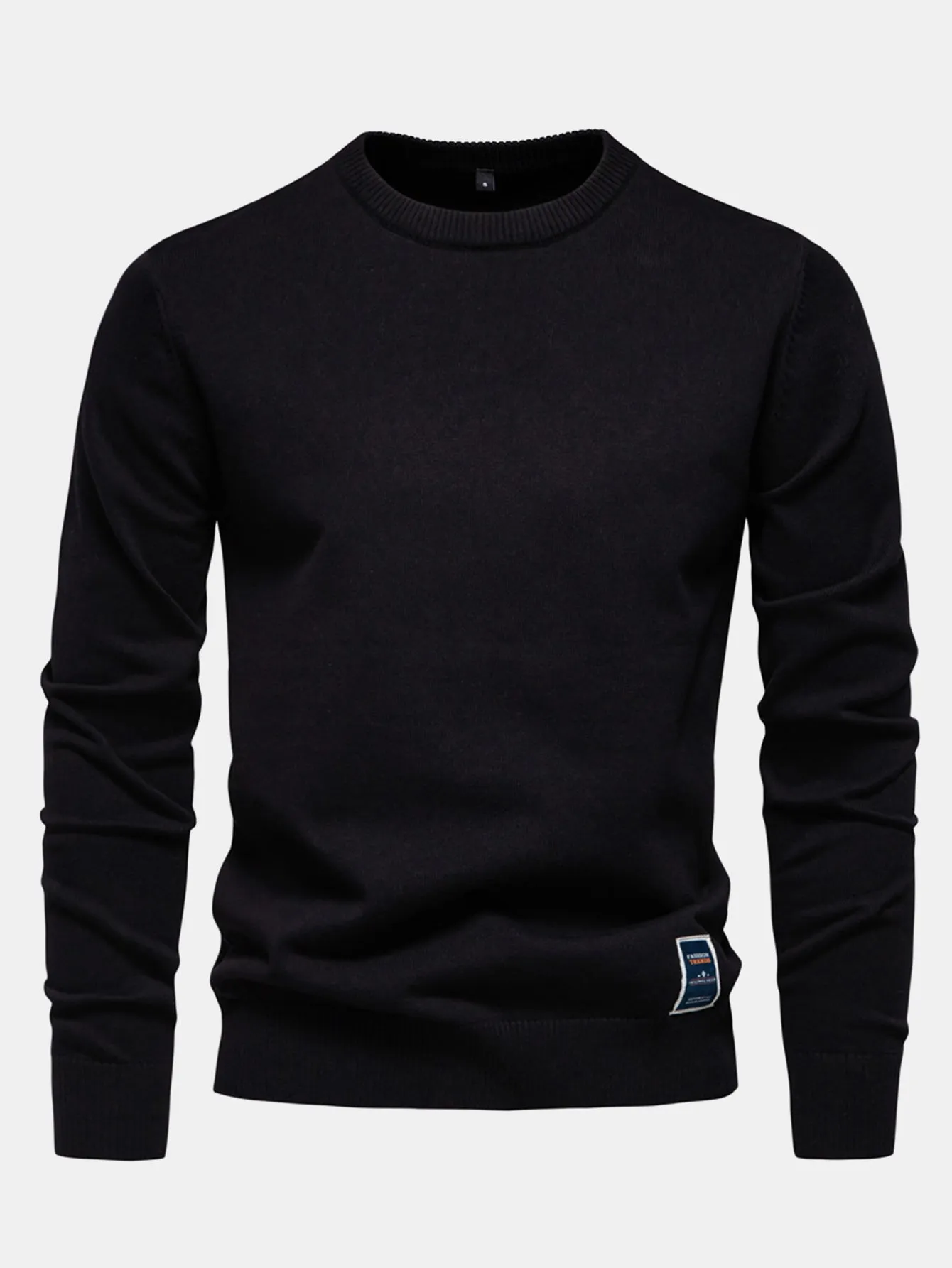 Long Sleeved Crew Neck Sweater sold by Hoooyi product image thumbnail 3