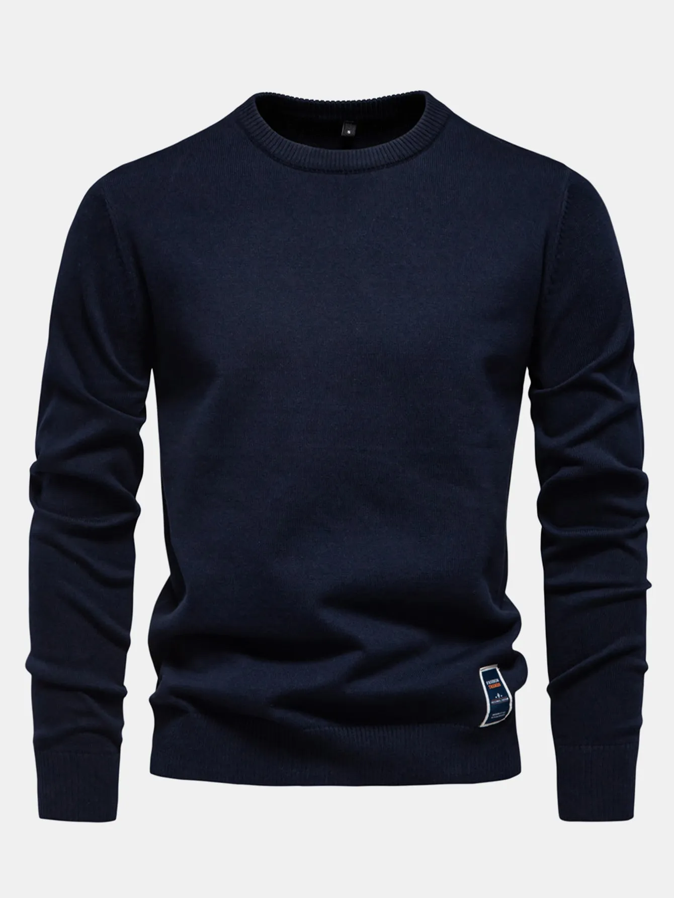 Long Sleeved Crew Neck Sweater sold by Hoooyi product image thumbnail 2