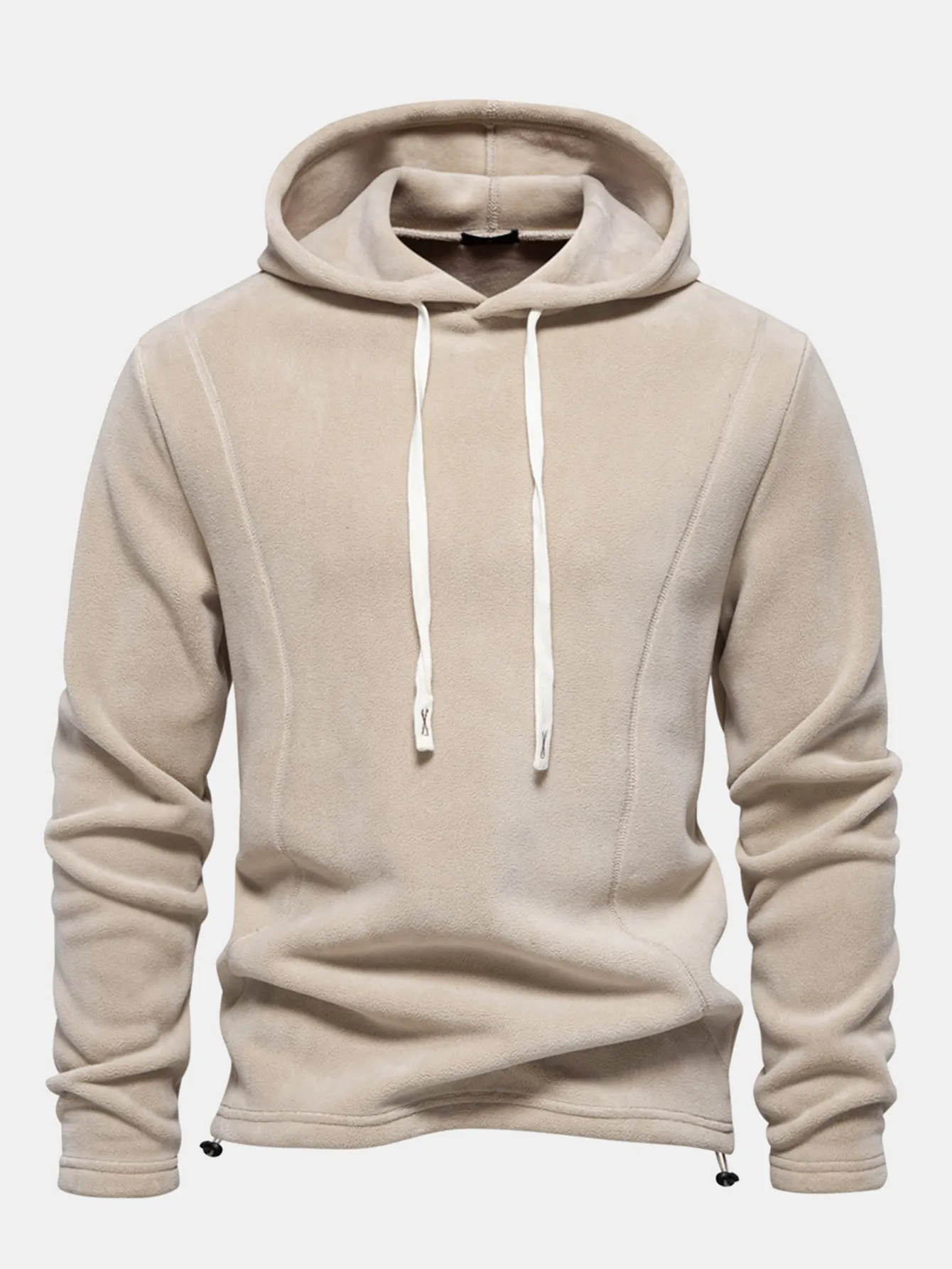 Polar Fleece Hoodie sold by Hoooyi product image thumbnail 5