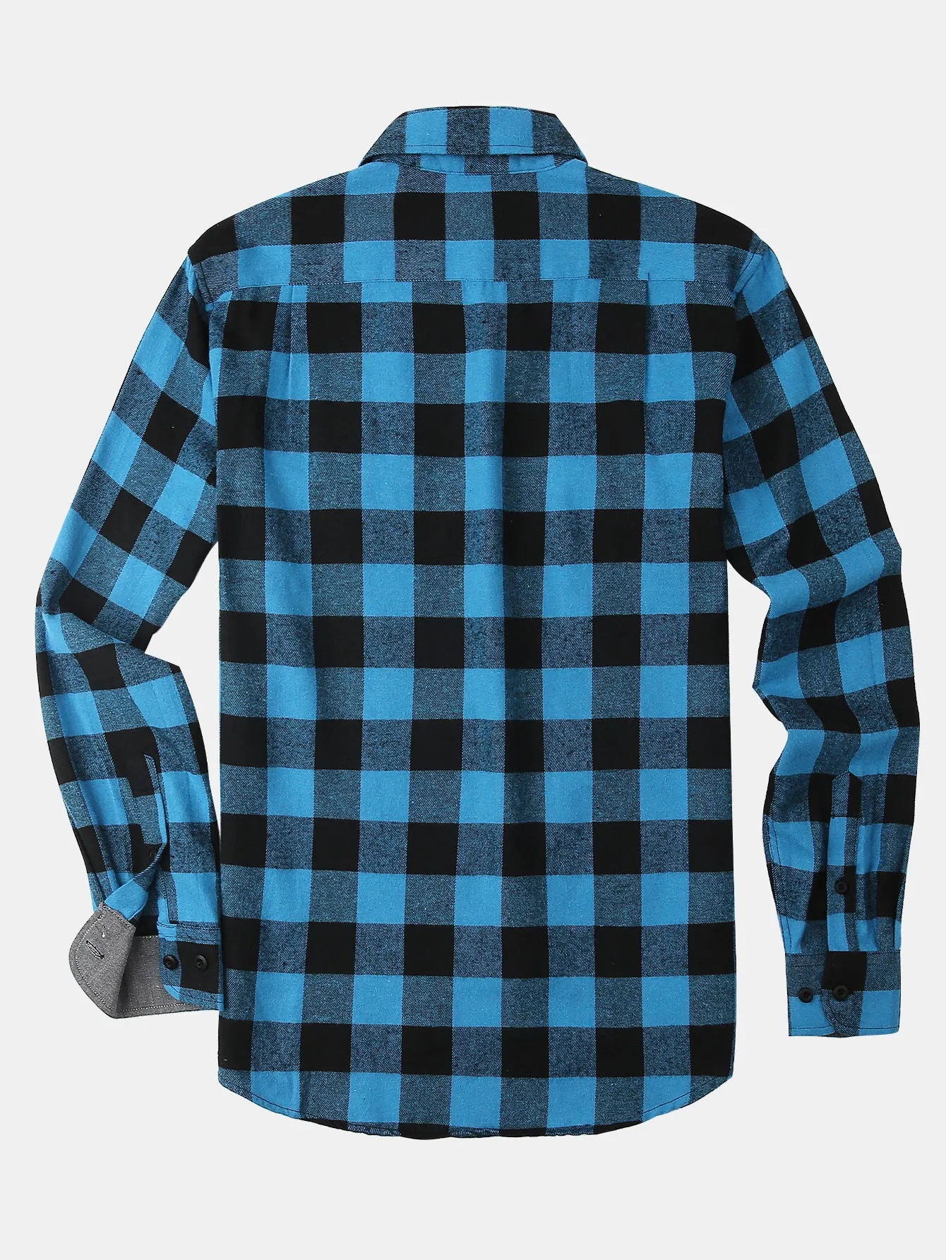 Flannel Plaid Button Up Shirt sold by Hoooyi product image thumbnail 2