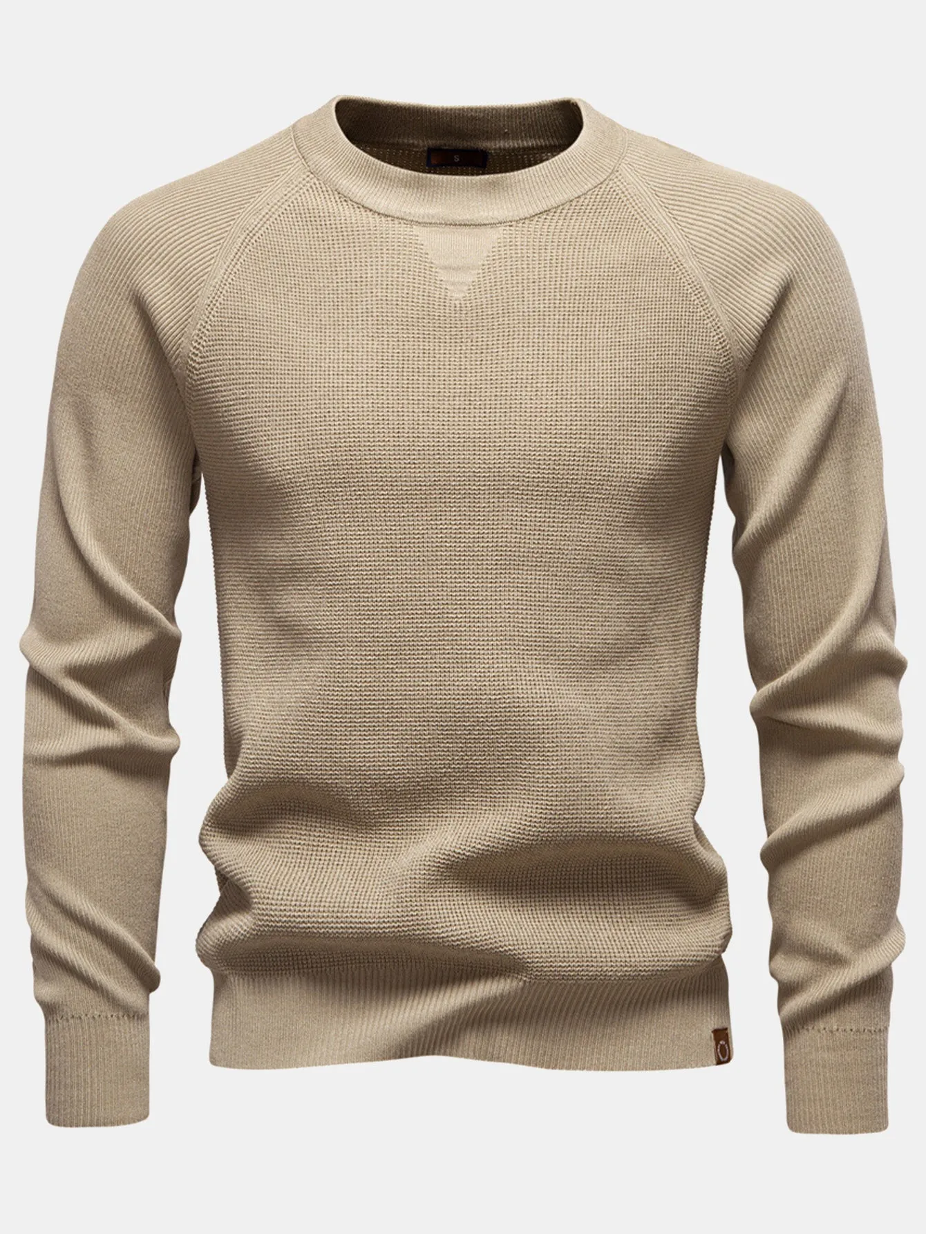 Raglan Sleeve Textured Sweater sold by Hoooyi product image thumbnail 3