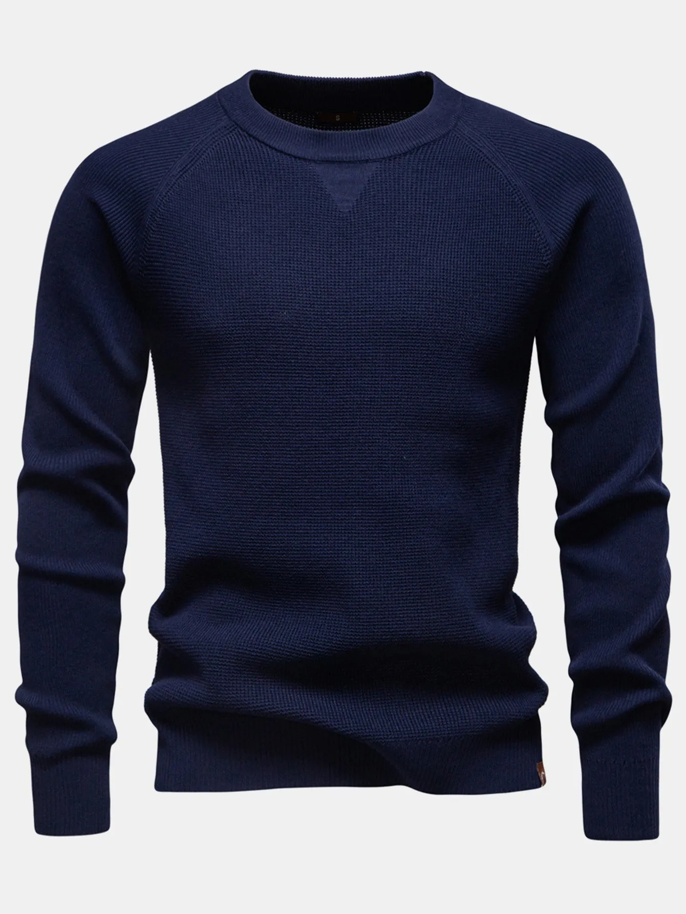 Raglan Sleeve Textured Sweater sold by Hoooyi product image thumbnail 5