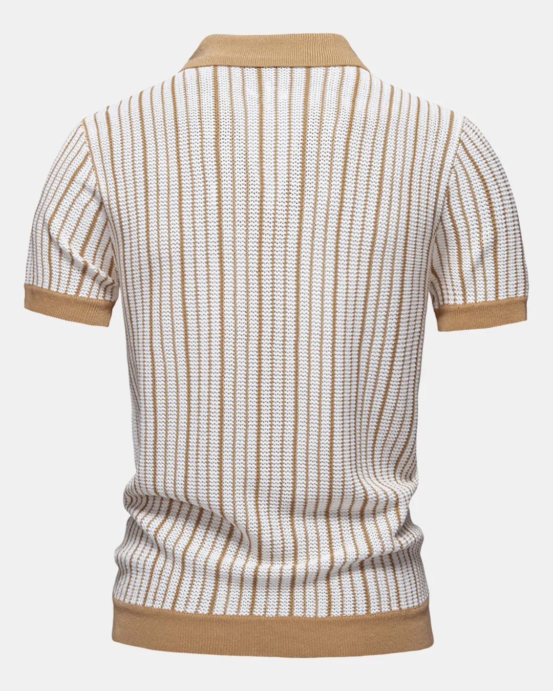 Stripe Crochet Button Up Shirt sold by Hoooyi product image thumbnail 2