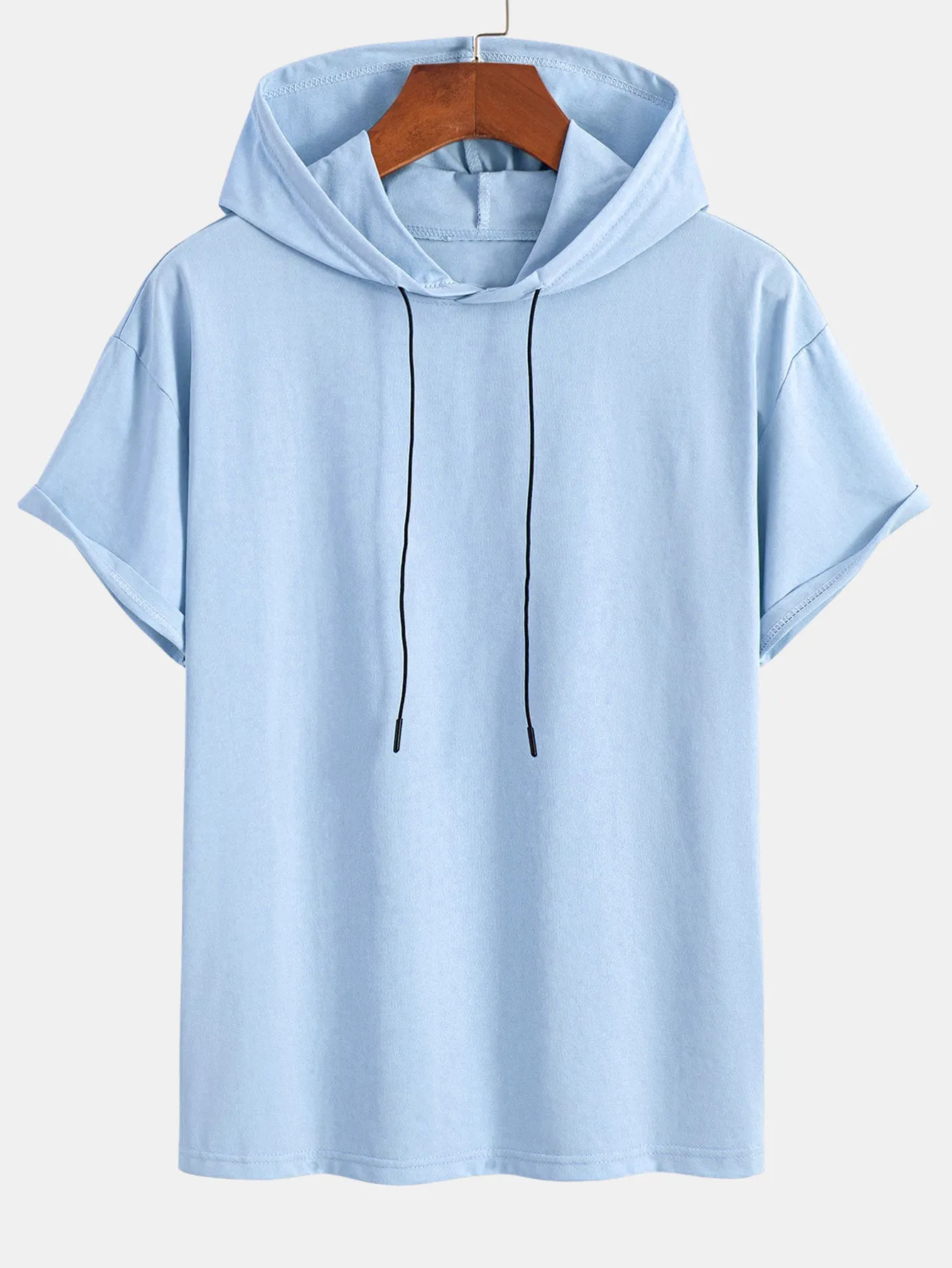 Relax Fit Hooded T-Shirt sold by Hoooyi product image thumbnail 3