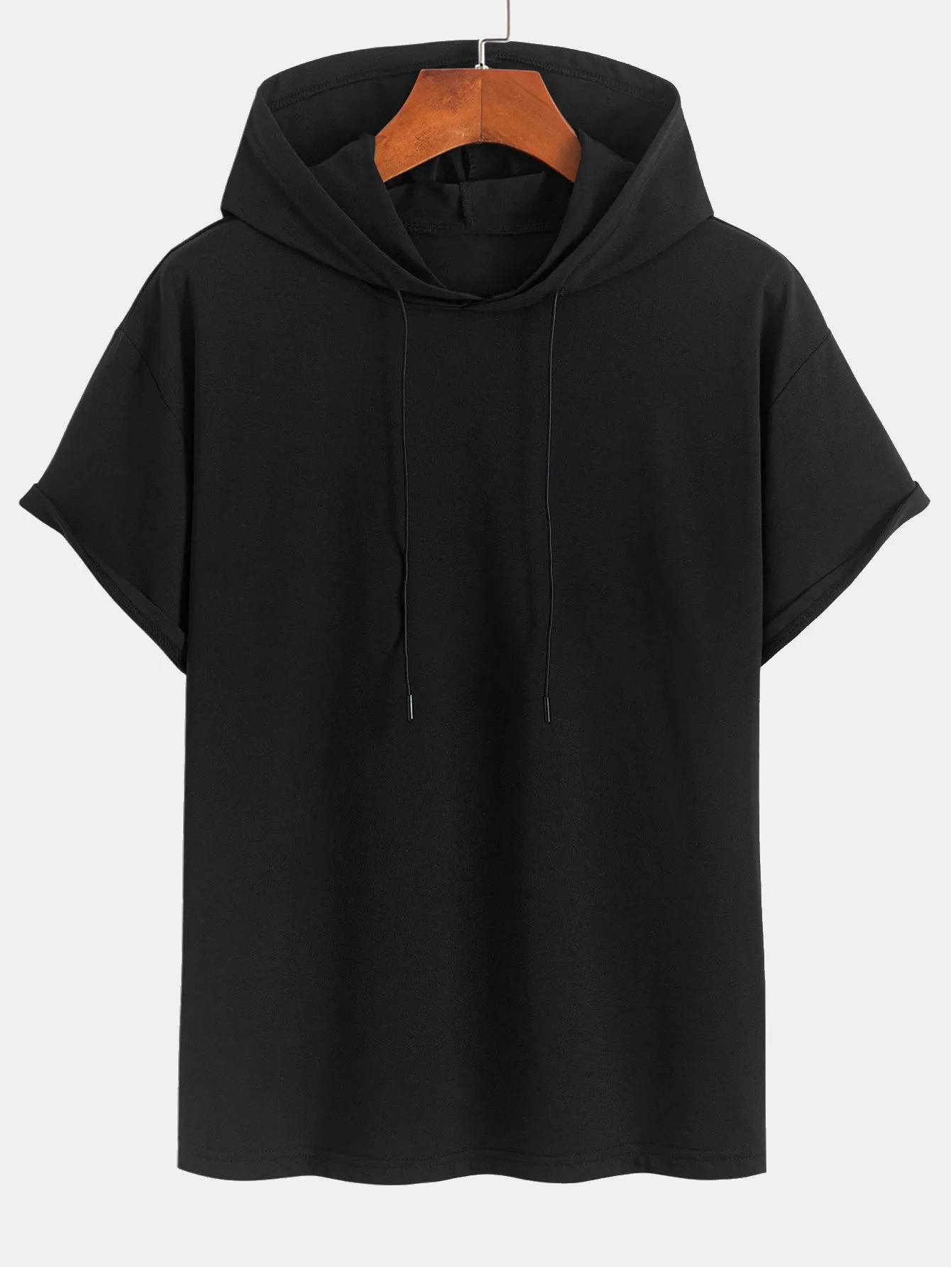 Relax Fit Hooded T-Shirt sold by Hoooyi product image thumbnail 5